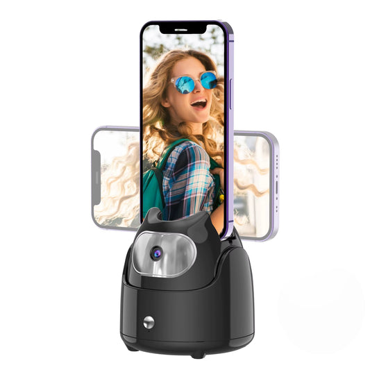 Auto Tracking Smart Shoot Robot Cameraman 360° Face Phone Holde Ai Shooting Gimbal Stabilizer Selfie Stick for Vlog Live Video