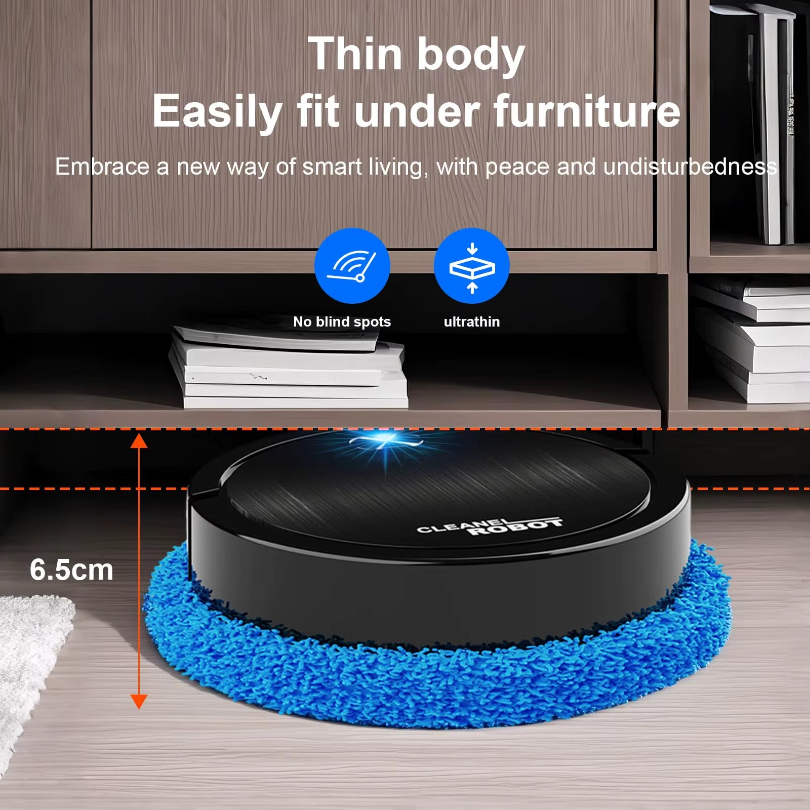 Xiaomi Floor Mopping Robots Silent Floor Scrubber Cleaning Wet and Dry Smart Home Floor Sweeping Automatic Electric Clean Robot
